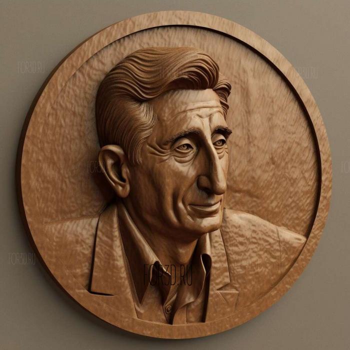 Ross Geller 1 stl model for CNC